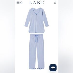 Lake Pima Maternity Long-Long Set in Hydrangea NWT
